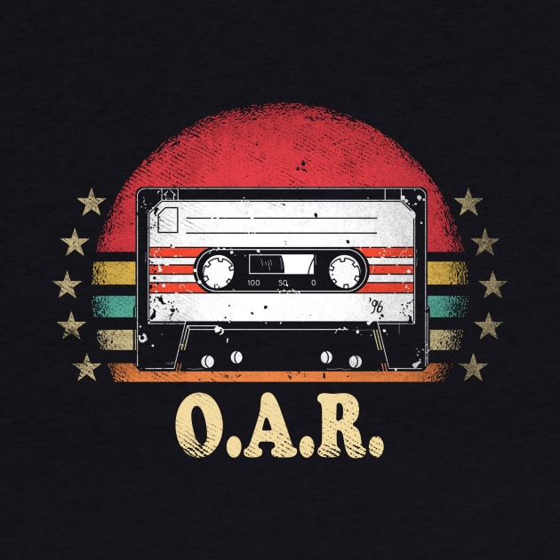 Great Gift O.A.R For Name Vintage Styles Christmas 70s 80s 90s by MakeMeBlush